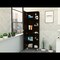 Tuhome Urano Mirror Linen Cabinet, Four Interior Shelves, Five External Shelves, Black MLW5548 - alternate 1